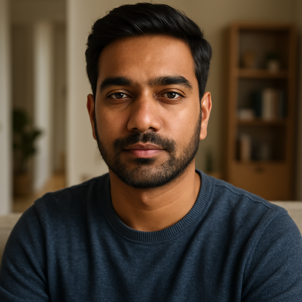 20251211 2119 confident indian portrait simple compose 01kc71m6w2f6has99a5vgand6j